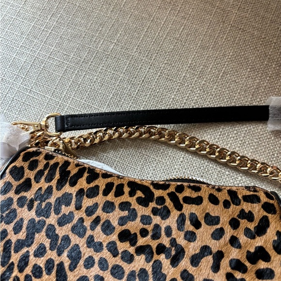 Michael Kors Carmela Oxblood multi small Pouchette NWT - Picture 7 of 12